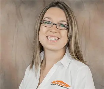 Brittany Hassler, team member at SERVPRO of Chambersburg and Gettysburg