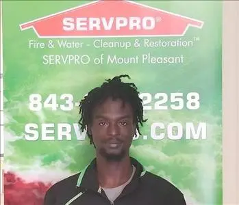 Lewis Pinckney, team member at SERVPRO of Mount Pleasant