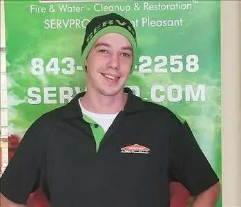 Tanner Weir, team member at SERVPRO of Mount Pleasant