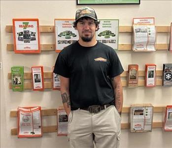 Tyler Olson, team member at SERVPRO of Barron, Dunn & Rusk Counties