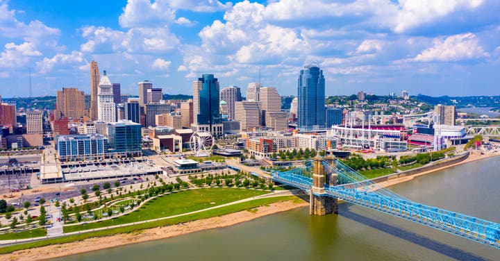 Skyline of Cincinnati